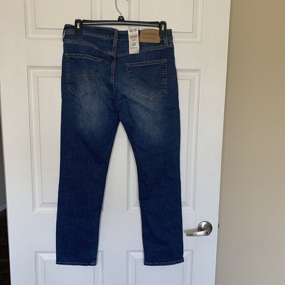Men's Levi Strauss Signature Slim Fit Straight Leg Stretch Jeans Size 32x30 NWT - Picture 5 of 11